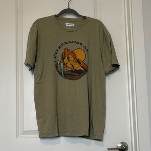 Levi's Khaki Desert Graphic Tee